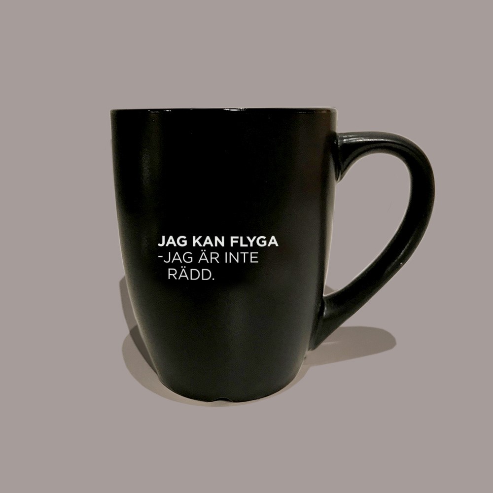 Jag kan flyga - jag är inte rädd svart