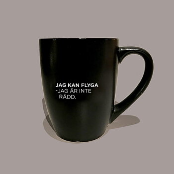 Jag kan flyga - jag är inte rädd svart
