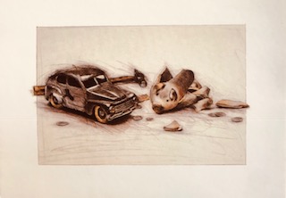 Drömbilen 13x18 cm