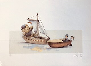 Sailing II 13x18 cm