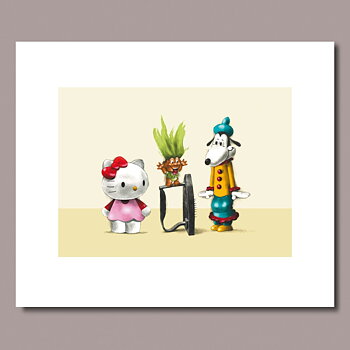 Kitty & Co, litografi
