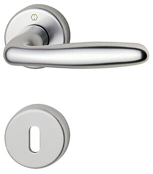 Hoppe Verona Aluminium Silver