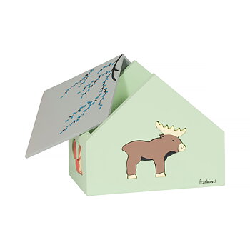 Fairtrade pusselhus Skogsdjur