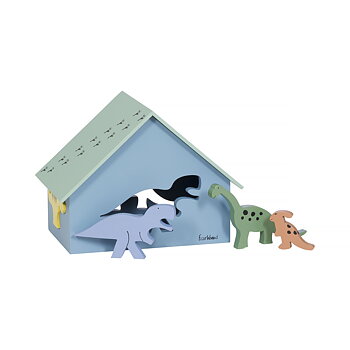 Fairtrade pusselhus Dino