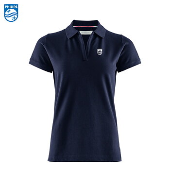 BRKLY W's Camden Stretch Polo Navy Navy inkl brodyr