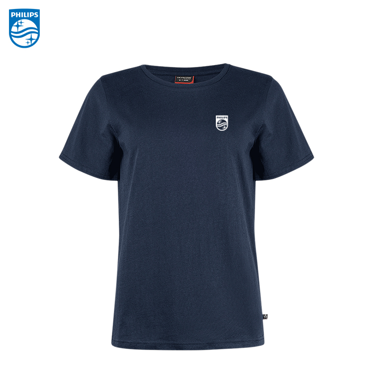 WT24 W's T-Shirt Dam Navy inkl tryck