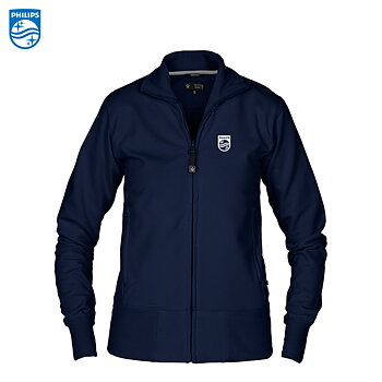 WC04 W's City Cardigan, Dam Navy inkl tryck