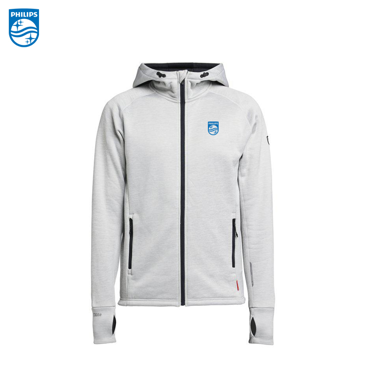 Tenson TXlite Hoodie Herr Grå inkl tryck