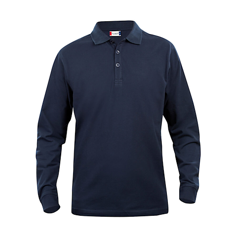 Basic Polo lång ärm - JUNIOR