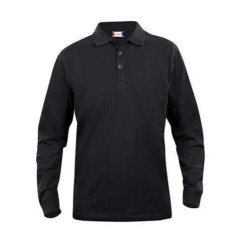 Basic Polo lång ärm - JUNIOR