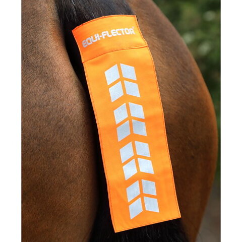 EQUI-FLECTOR® Tail Strap - ÄVEN I ROSA OCH GUL