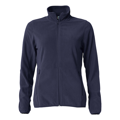 Basic micro fleece jacket - dam/herr
