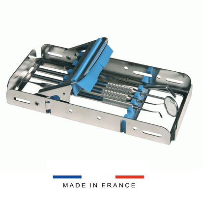 Easy Clip® Rostfri Bricka för 5 instrument 180x85x25mm