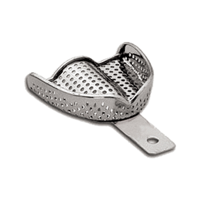 Metal Impression Trays Perforated Upper Medium, 1st.