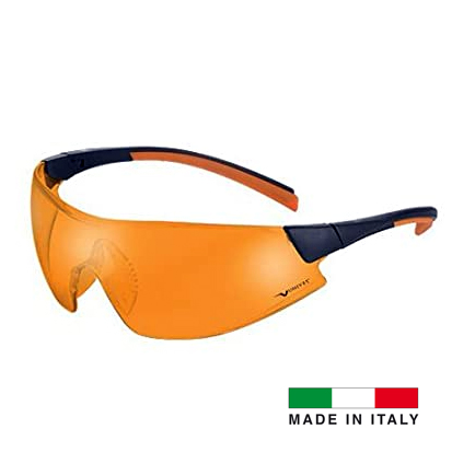 Univet Protection Safety Glasses Orange