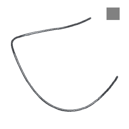 RCS niti  båge, rektangulär .016x.022 UK, 5st.