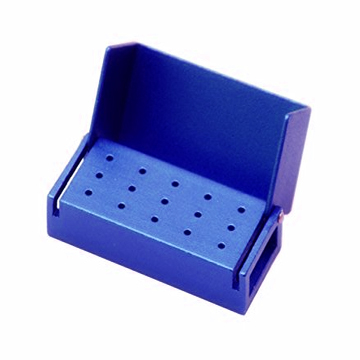 Burs Holder Aluminium Blue 15 FG, 1st