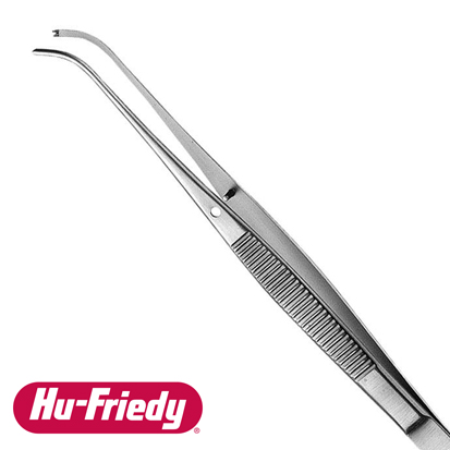 Hu-Friedy® Pincett  Semkin Taylor Tissue #34 Böjd 1x2 