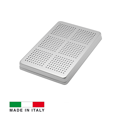 Medesy® Aluminum Lid Small Perforated 190x145x25mm