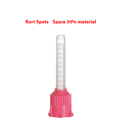 T-Mixer® Rosa 1:1, blandningsspetsar, 50st.