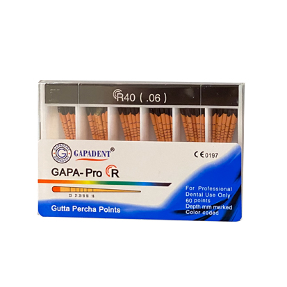 Gutta Percha Gapa Reciproc #R40 Black, 60 st