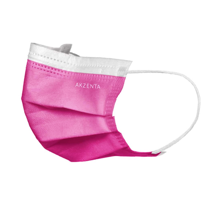 Munskydd 3-lag med öronband Fuchsia 50 st 