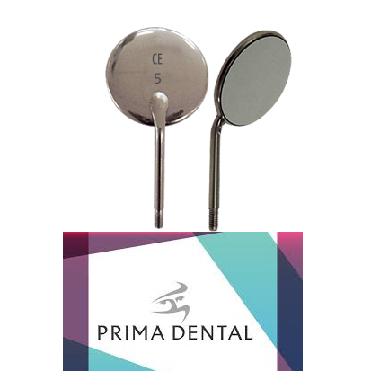 PRIMA  FS-Rhodium Mouth Mirrors #5, 12st.