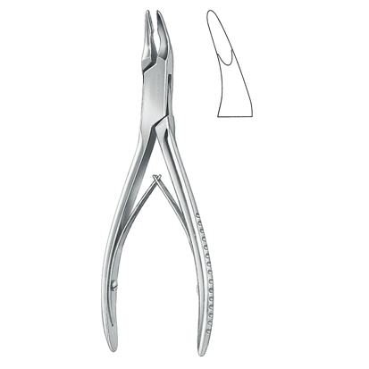 KLS Martin®  Bone Rongeur, SLIGHT CVD., 16 CM 