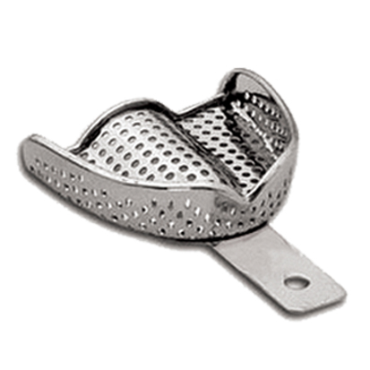Metal Impression Trays Perforated Upper Large, 1st.