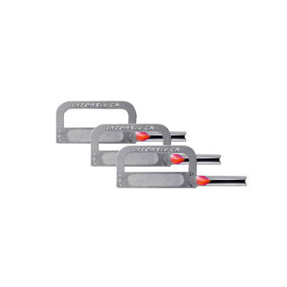 Intensiv Ortho-Strips Doubbelsid Röd 40μm, 3st.