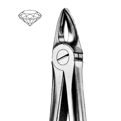 Extraktionstång Diamant, no.29S ÖK tandrot för barn