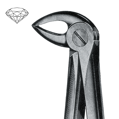 Extraktionstång Diamant, no.33 UK tandrot