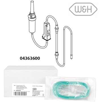 W&H ONE PART Irrigation tube set, 6st.