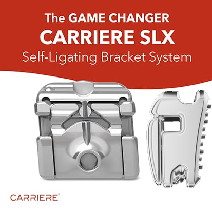 Carriere® SLX Self-ligating Passiv bracket, 20pcs