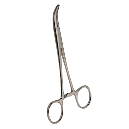 Hemostatic Mosquito, Curved 125 mm 