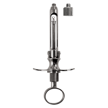 Injektionssprutor inox med aspirering vikning typ
