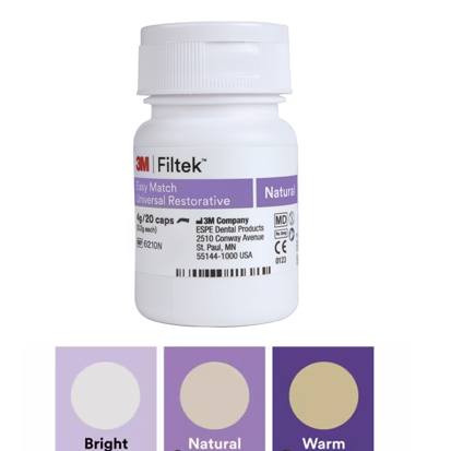Filtek® Easy Match Bright Capsule, 20 x 0.20g