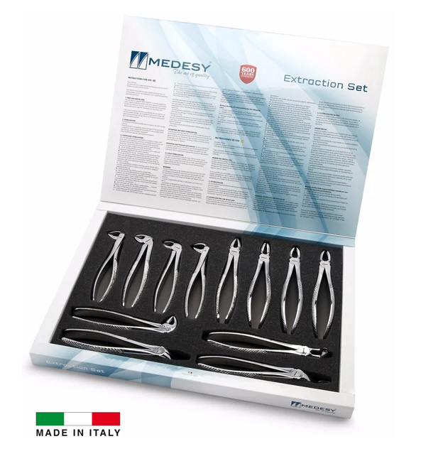 Medesy® Extraktionstång Set 12st. 2500/SET-12