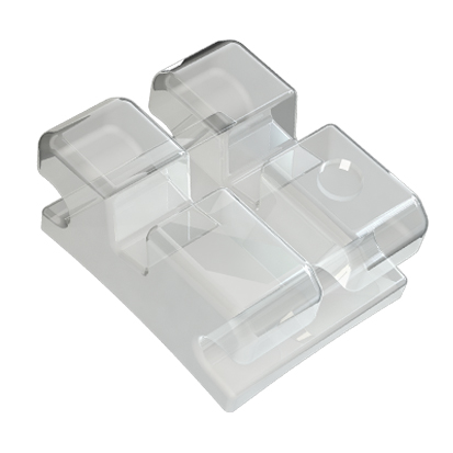 Frost* Safir keramiska bracket, MBT .018, 20 bracket