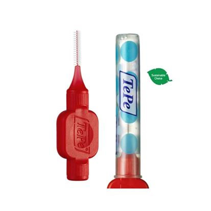 TePe Interdental Brushes Klimatsmart Red 0.5mm, 25St.