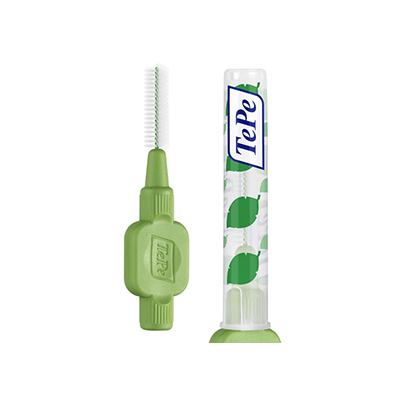 TePe Mellanrumsborste Klimatsmart Grön 0.8mm, 25St.