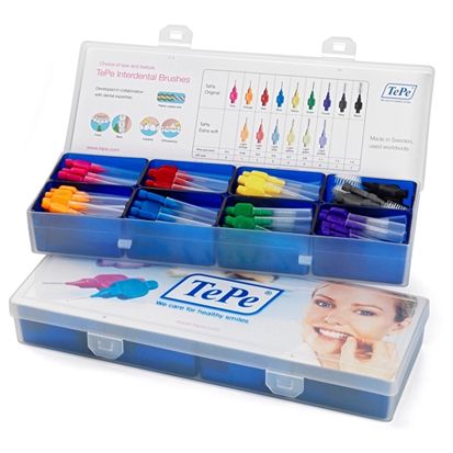 TePe Interdental Brushes Practice Box, 8x15St.