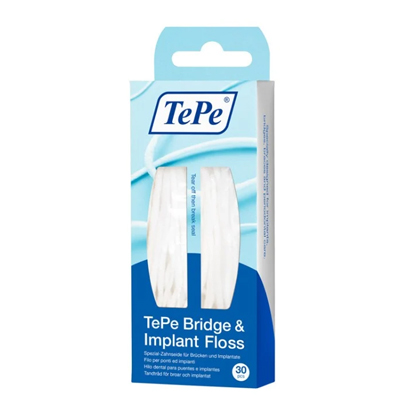 TePe Bridge & Implant Floss, 30st.