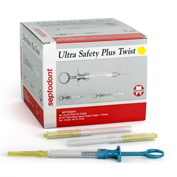 Ultra Safety Plus Twist 27G 0,4x35mm, Gul 100st.