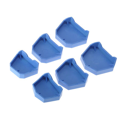 Dental Plaster Model base, 6pcs
