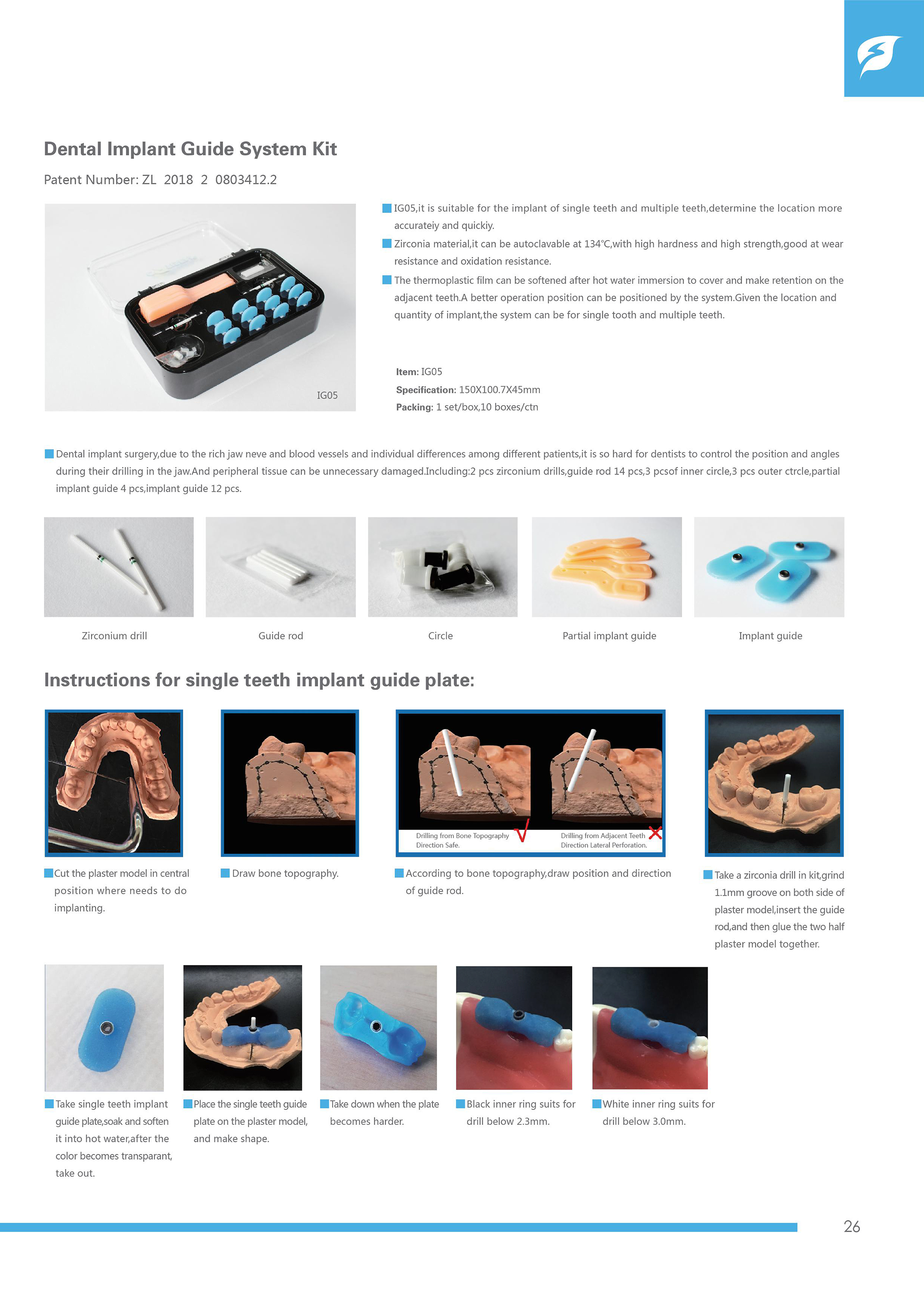 Implant Guide System Kit - 3