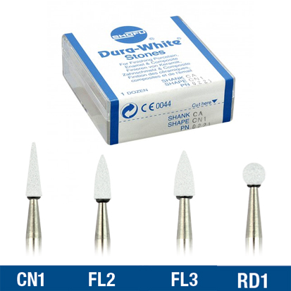 Dura-White ® Alpinspets, FG Turbin Rund RD1, 12st.
