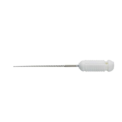 Sendoline® Rostfritt stål K-File 21mm #15 Vit, 6st. 