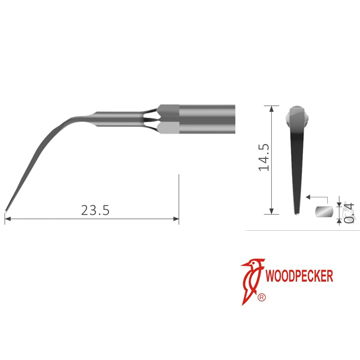 Woodpecker®Ultraljud spets KaVo PiezoLED™kompatibel PC61, 1st.