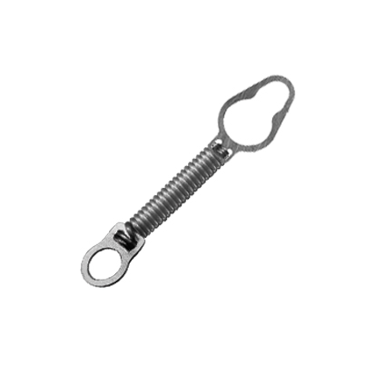 NiTi Closed Coil Spring, 0.010 inch x Length 6 mm, 10st. 